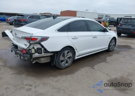 2017 Hyundai Sonata Hybrid Limited из США, поврежденный, VIN KMHE34L12HA056015